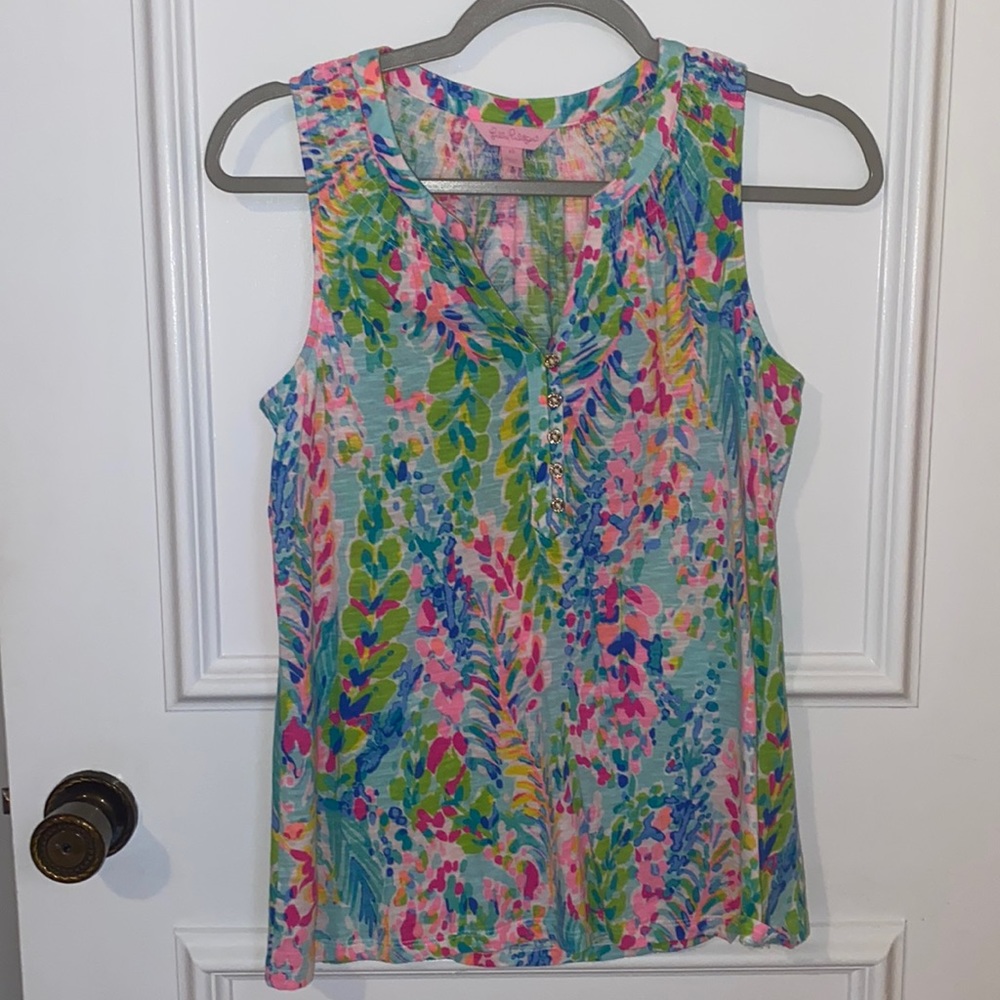 Lilly Pulitzer XS Beachy Tank Top